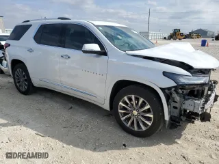 2023 Chevrolet Traverse Premier with VIN 1GNERKKW7PJ204895, listed as a Copart auction lot 45606125 with 17,476 mi miles and Salvage Title. Bid and sale history available at carsss.com. Image 4.