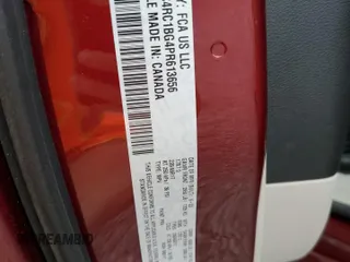 2023 Chrysler Pacifica Touring L с VIN 2C4RC1BG4PR613656, выставлен на аукционе Copart как лот 56598365 с пробегом 13 883 миль миль и Списание • Salvage title. История ставок и продаж доступна на DreamBid. Изображение 13.