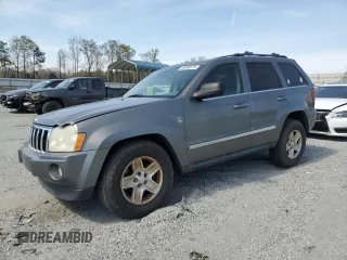 2007 Jeep Grand Cherokee Limited with VIN 1J8HR58287C627705, listed as a Copart auction lot 50090375 with 286,074 mi miles and Clean Title. Bid and sale history available at carsss.com. Image 1.