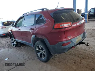 2014 Jeep Cherokee Trailhawk z VIN 1C4PJMBS3EW273505, wystawiony jako Copart lot #53921475 z przebiegiem 164 231 mil mil oraz Szkoda całkowita • Salvage title. Historia ofert i sprzedaży dostępna na DreamBid. Obrazek 2.