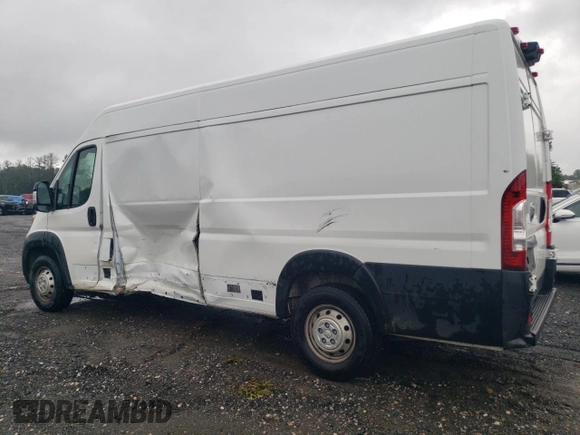 2023 Ram ProMaster Cargo with VIN 3C6MRVJG8PE532461, listed as a Copart auction lot 66780004 with 10,808 mi miles and Salvage Title. Bid and sale history available at DreamBid. Image 2.