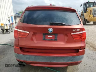 2013 BMW X3 xDrive28i with VIN 5UXWX9C5XDLK59597, listed as a Copart auction lot 54654005 with Not Provided miles and Clean Title. Bid and sale history available at DreamBid. Image 6.