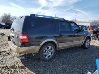 2013 Ford Expedition EL XLT with VIN 1FMJK1J52DEF23233, listed as a Copart auction lot 46584265 with 197,999 mi miles and Salvage Title. Bid and sale history available at carsss.com. Image 3.