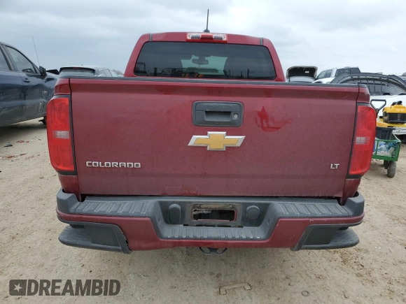 2018 Chevrolet Colorado 2WD LT with VIN 1GCGSCEA2J1200417, listed as a Copart auction lot 44037245 with 108,880 mi miles and Salvage Title. Bid and sale history available at DreamBid. Image 6.