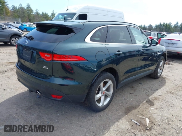 2017 Jaguar F-Pace 35t Prestige z VIN SADCK2BV4HA087827, wystawiony jako IAAI lot #41980338 z przebiegiem Nie podano mil oraz . Historia ofert i sprzedaży dostępna na DreamBid. Obrazek 4.