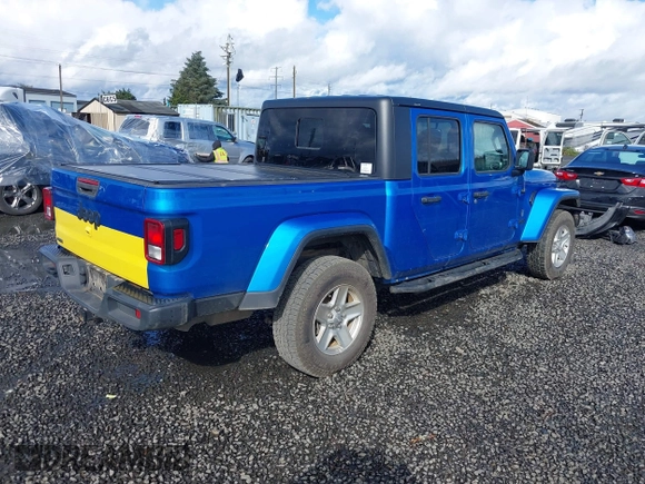 2022 Jeep Gladiator Willys z VIN 1C6JJTAM4NL130350, wystawiony jako IAAI lot #41964484 z przebiegiem Nie podano mil oraz . Historia ofert i sprzedaży dostępna na DreamBid. Obrazek 4.