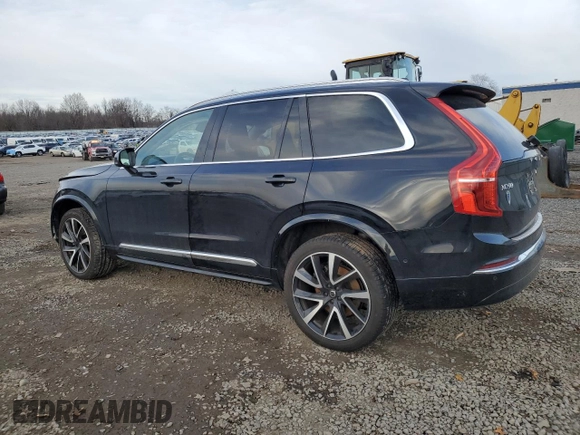 2024 Volvo XC90 Ultimate Bright Theme with VIN YV4062PF5R1185137, listed as a Copart auction lot 45935385 with 15,719 mi miles and Salvage Title. Bid and sale history available at carsss.com. Image 2.