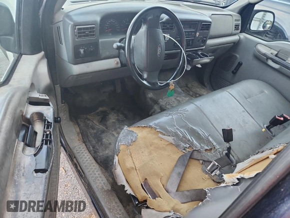 2004 Ford F-250 XL with VIN 1FTNF20L54ED46760, listed as a Copart auction lot 66111495 with Not provided miles and Clean title. Bid and sale history available at DreamBid. Image 8.