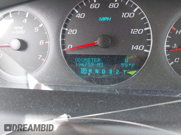 2008 Chevrolet Impala LT with VIN 2G1WC583681334457, listed as a IAAI auction lot 42196064 with 196,755 mi miles and . Bid and sale history available at DreamBid. Image 7.