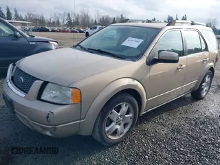 2007 Ford Freestyle Limited with VIN 1FMDK06197GA27500, listed as a IAAI auction lot 41447484 with 1 mi miles. Bid and sale history available at carsss.com. Image 2.