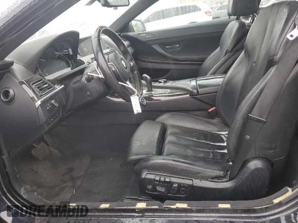 2017 BMW 6 Series z VIN WBA6H5C3XHG238010, wystawiony jako Copart lot #87314274 z przebiegiem 69 607 mil mil oraz Szkoda całkowita • Salvage title. Historia ofert i sprzedaży dostępna na DreamBid. Obrazek 7.