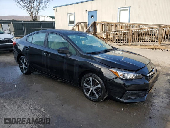 2022 Subaru Impreza Premium with VIN 4S3GKAV6XN3604818, listed as a Copart auction lot 48315675 with 86,660 mi miles and Salvage title. Bid and sale history available at DreamBid. Image 4.
