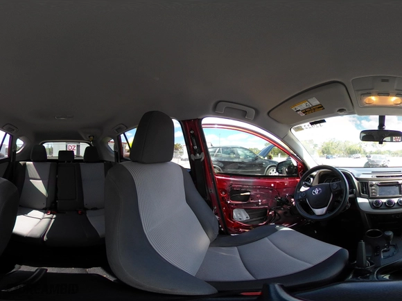 2014 Toyota RAV4 LE with VIN JTMZFREV4EJ005203, listed as a IAAI auction lot 42022295 with 130,193 mi miles. Bid and sale history available at carsss.com. Image 21.