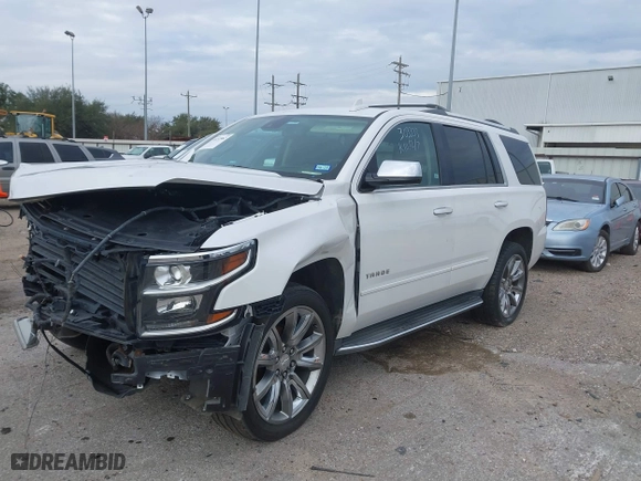 2018 Chevrolet Tahoe Premier with VIN 1GNSCCKC1JR305097, listed as a IAAI auction lot 41233962 with 154,043 mi miles. Bid and sale history available at carsss.com. Image 18.
