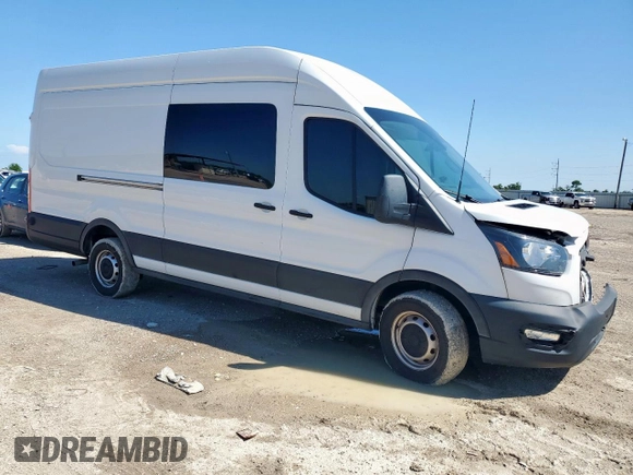 2023 Ford Transit Cargo z VIN 1FTBR3X84PKB10219, wystawiony jako Copart lot #60219385 z przebiegiem 83 059 mil mil oraz Szkoda całkowita • Salvage title. Historia ofert i sprzedaży dostępna na DreamBid. Obrazek 4.