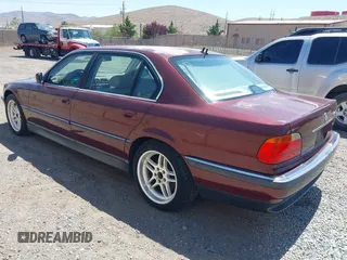 2000 BMW 7 Series 740iL with VIN WBAGH8349YDP07409, listed as a IAAI auction lot 42465862 with Not provided miles and . Bid and sale history available at DreamBid. Image 3.