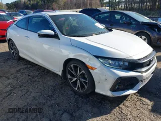 2018 Honda Civic Si Coupe with VIN 2HGFC3A57JH754539, listed as a IAAI auction lot 41821897 with 51,305 mi miles. Bid and sale history available at carsss.com. Image 1.