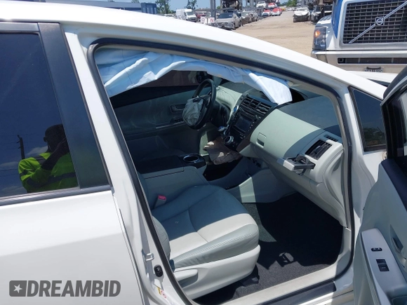 2012 Toyota Prius Two with VIN JTDZN3EU5C3104363, listed as a IAAI auction lot 42103392 with 384,667 mi miles and . Bid and sale history available at DreamBid. Image 5.