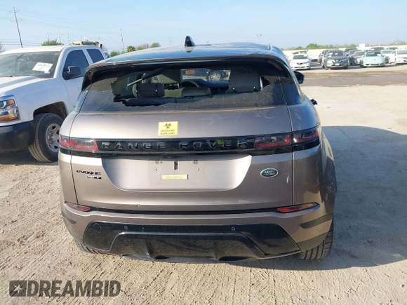 2020 Land Rover Range Rover Evoque S with VIN SALZJ2FX0LH073534, listed as a IAAI auction lot 41871038 with 91,995 mi miles and . Bid and sale history available at DreamBid. Image 16.