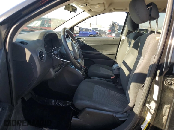 2015 Jeep Compass Sport with VIN 1C4NJCBA1FD190757, listed as a Copart auction lot 46546335 with 104,060 mi miles and Salvage Title. Bid and sale history available at carsss.com. Image 7.
