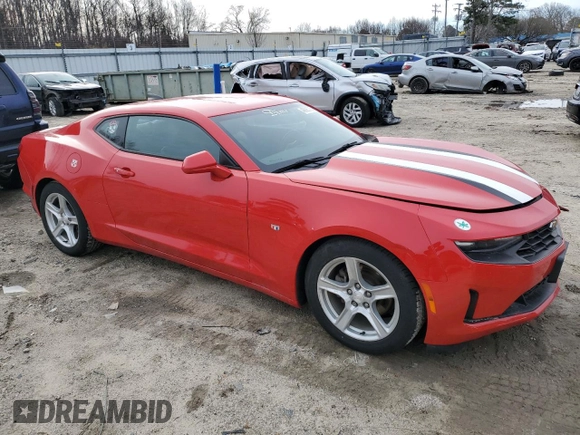 2019 Chevrolet Camaro 2LT with VIN 1G1FD1RX0K0112314, listed as a Copart auction lot 46925705 with 80,845 mi miles and Salvage Title. Bid and sale history available at carsss.com. Image 4.