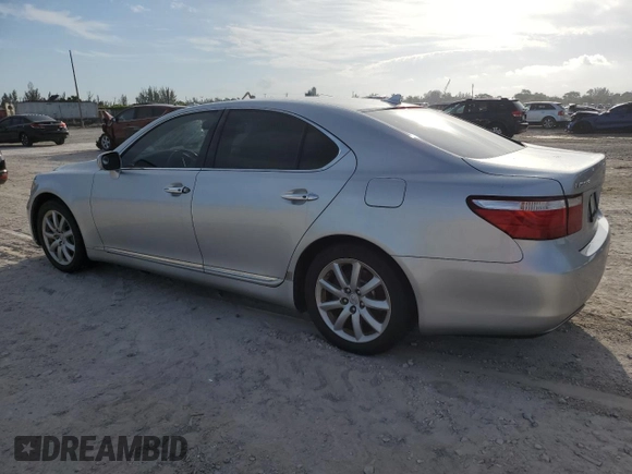 2008 Lexus LS 460 z VIN JTHBL46F785065105, wystawiony jako Copart lot #66089815 z przebiegiem 83 023 mil mil oraz Czysty tytuł • Clean title. Historia ofert i sprzedaży dostępna na DreamBid. Obrazek 2.