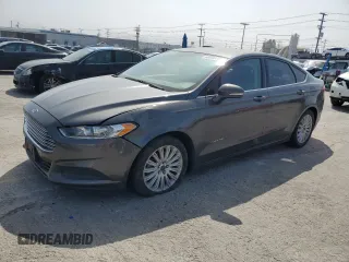 2016 Ford Fusion SE Hybrid с VIN 3FA6P0LU6GR356585, выставлен на аукционе Copart как лот 60696495 с пробегом 139 366 миль миль и Списание • Salvage title. История ставок и продаж доступна на DreamBid. Изображение 1.