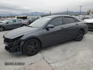 2021 Hyundai Elantra SEL z VIN 5NPLM4AG6MH036787, wystawiony jako Copart lot #45501775 z przebiegiem 97 877 mil mil oraz Szkoda całkowita • Salvage title. Historia ofert i sprzedaży dostępna na DreamBid. Obrazek 1.