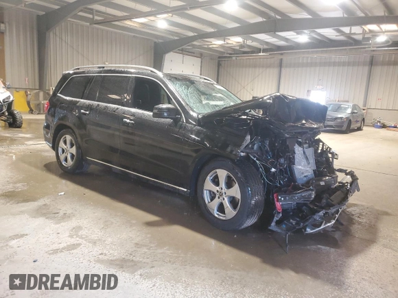 2018 Mercedes-Benz GLS 450 with VIN 4JGDF6EE8JB056616, listed as a Copart auction lot 53313715 with Not Provided miles and Salvage Title. Bid and sale history available at DreamBid. Image 4.