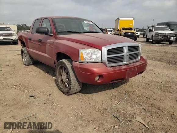 2007 Dodge Dakota SLT with VIN 1D7HE48J97S147477, listed as a Copart auction lot 82578214 with 322,684 mi miles and Salvage Title. Bid and sale history available at DreamBid. Image 11.