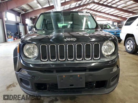 2017 Jeep Renegade Sport с VIN ZACCJBAB8HPG50321, выставлен на аукционе Copart как лот 61644875 с пробегом 148 637 миль миль и Чистый • Clean title. История ставок и продаж доступна на DreamBid. Изображение 5.