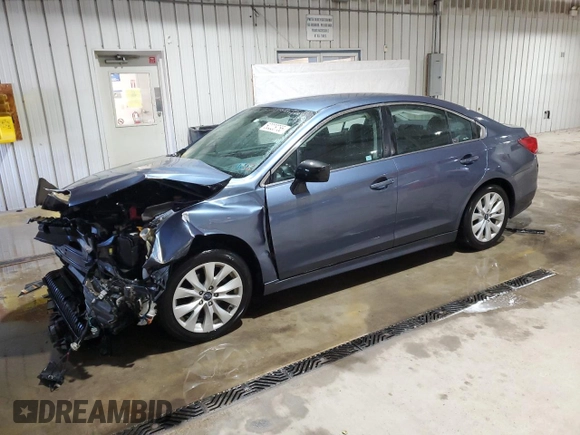 2017 Subaru Legacy with VIN 4S3BNAB61H3053916, listed as a Copart auction lot 50228755 with 122,946 mi miles and Salvage Title. Bid and sale history available at carsss.com. Image 1.