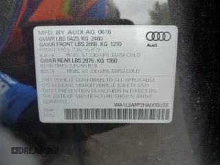 2017 Audi Q5 Premium Plus с VIN WA1L2AFP2HA005038, выставлен на аукционе Copart как лот 60461255 с пробегом 104 051 миль миль и Списание • Salvage title. История ставок и продаж доступна на DreamBid. Изображение 13.