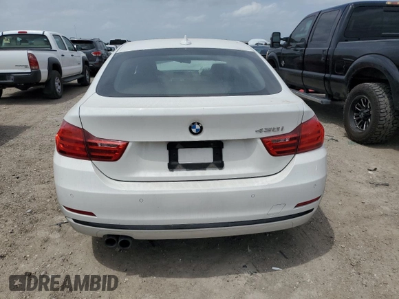 2017 BMW 4 Series 430i z VIN WBA4F7C55HG786295, wystawiony jako Copart lot #53821775 z przebiegiem Nie podano mil oraz Tytuł czysty. Historia ofert i sprzedaży dostępna na DreamBid. Obrazek 6.