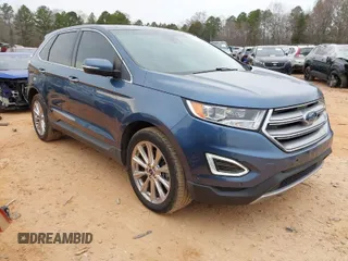 2018 Ford Edge Titanium with VIN 2FMPK4K87JBB70032, listed as a IAAI auction lot 41781797 with 121,050 mi miles. Bid and sale history available at carsss.com. Image 1.