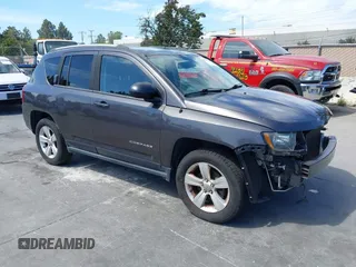 2016 Jeep Compass Sport with VIN 1C4NJCBA3GD536244, listed as a IAAI auction lot 42515513 with 123,243 mi miles and . Bid and sale history available at DreamBid. Image 1.