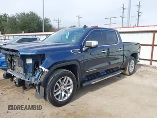 2022 GMC Sierra 1500 Limited SLT with VIN 3GTP8DED3NG122686, listed as a IAAI auction lot 41169237 with 67,009 mi miles. Bid and sale history available at carsss.com. Image 2.