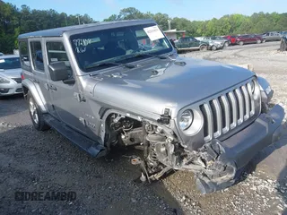 2020 Jeep Wrangler Unlimited Sahara с VIN 1C4HJXEN1LW204563, выставлен на аукционе IAAI как лот 42213431 с пробегом 47 318 миль миль и . История ставок и продаж доступна на DreamBid. Изображение 1.