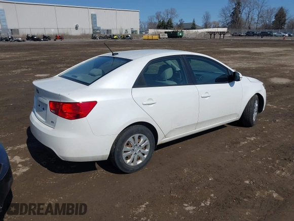 2013 Kia Forte EX with VIN KNAFU4A20D5738442, listed as a IAAI auction lot 41763829 with 127,968 mi miles. Bid and sale history available at carsss.com. Image 4.