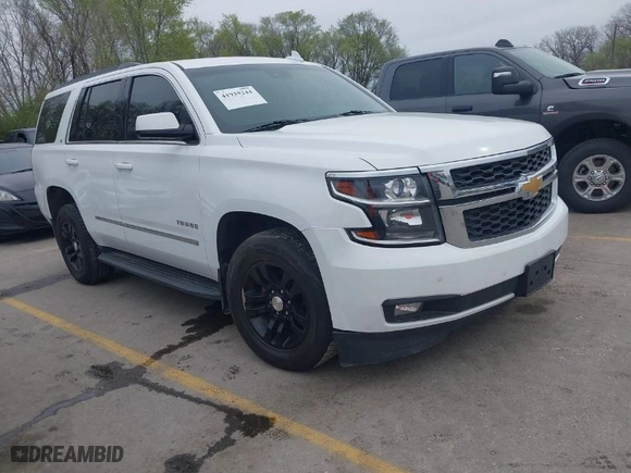 2016 Chevrolet Tahoe LT with VIN 1GNSKBKC8GR325630, listed as a IAAI auction lot 41939244 with 177,948 mi miles. Bid and sale history available at carsss.com. Image 1.
