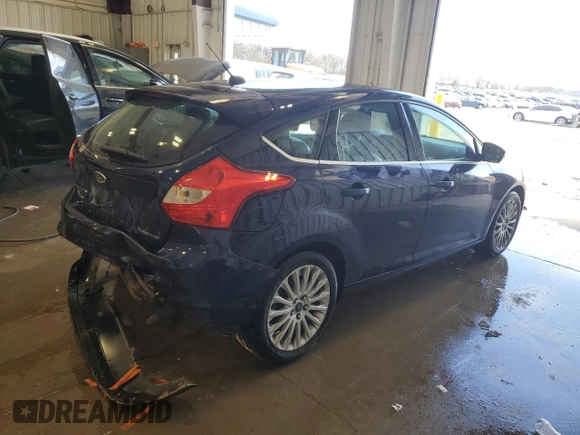2012 Ford Focus Titanium с VIN 1FAHP3N25CL145070, выставлен на аукционе Copart как лот 55840775 с пробегом 105 129 миль миль и На запчасти • Non repairable. История ставок и продаж доступна на DreamBid. Изображение 3.
