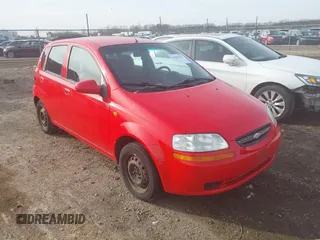 2004 Chevrolet Aveo LS with VIN KL1TJ62654B218838, listed as a IAAI auction lot 41496237 with 174,217 mi miles and . Bid and sale history available at DreamBid. Image 1.