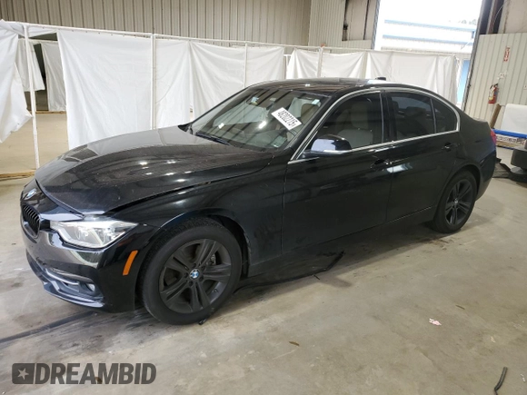 2018 BMW 3 Series 330i with VIN WBA8B9G56JNU98063, listed as a Copart auction lot 48202215 with 38,782 mi miles and Salvage title. Bid and sale history available at DreamBid. Image 1.