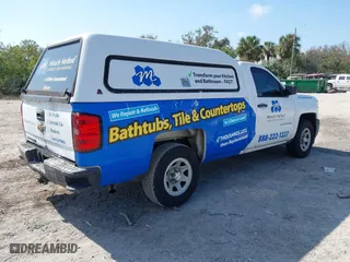 2014 Chevrolet Silverado 1500 Work Truck with VIN 1GCNCPEH9EZ343736, listed as a IAAI auction lot 41542321 with 222,641 mi miles. Bid and sale history available at carsss.com. Image 4.
