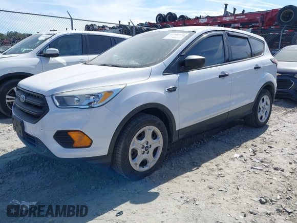 2017 Ford Escape S with VIN 1FMCU0F70HUB65598, listed as a IAAI auction lot 41701930 with 121,880 mi miles. Bid and sale history available at carsss.com. Image 17.