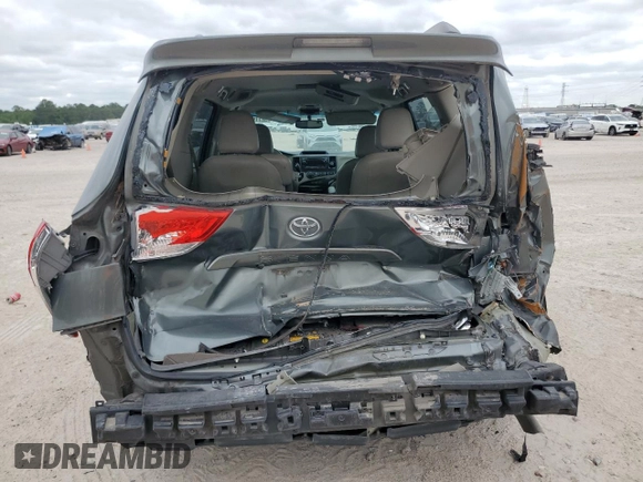 2014 Toyota Sienna LE AAS with VIN 5TDKK3DC5ES440437, listed as a Copart auction lot 52779895 with Not Provided miles and Salvage Title. Bid and sale history available at DreamBid. Image 6.