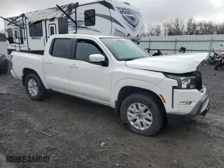 2023 Nissan Frontier PRO-4X with VIN 1N6ED1EK6PN657177, listed as a Copart auction lot 52156285 with 27,115 mi miles and Salvage Title. Bid and sale history available at carsss.com. Image 4.