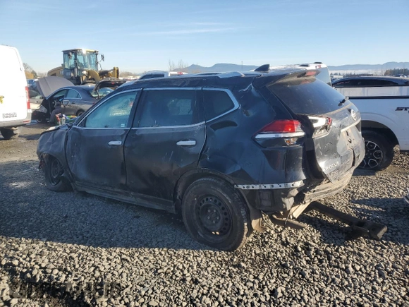 2017 Nissan Rogue SV with VIN KNMAT2MV6HP559326, listed as a Copart auction lot 44983465 with 202,756 mi miles and Salvage Title. Bid and sale history available at carsss.com. Image 2.