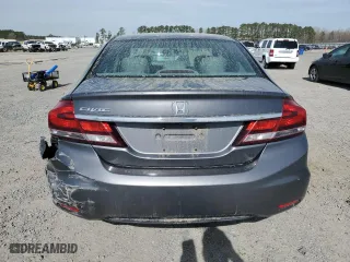 2013 Honda Civic Sdn EX-L with VIN 2HGFB2F98DH567386, listed as a Copart auction lot 49281785 with 188,291 mi miles and Salvage Title. Bid and sale history available at carsss.com. Image 6.