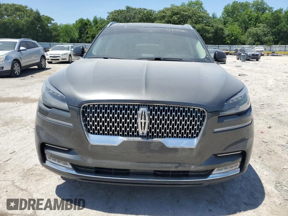 2020 Lincoln Aviator Reserve with VIN 5LM5J7WC1LGL17402, listed as a Copart auction lot 57256665 with Not provided miles and Salvage title. Bid and sale history available at DreamBid. Image 5.